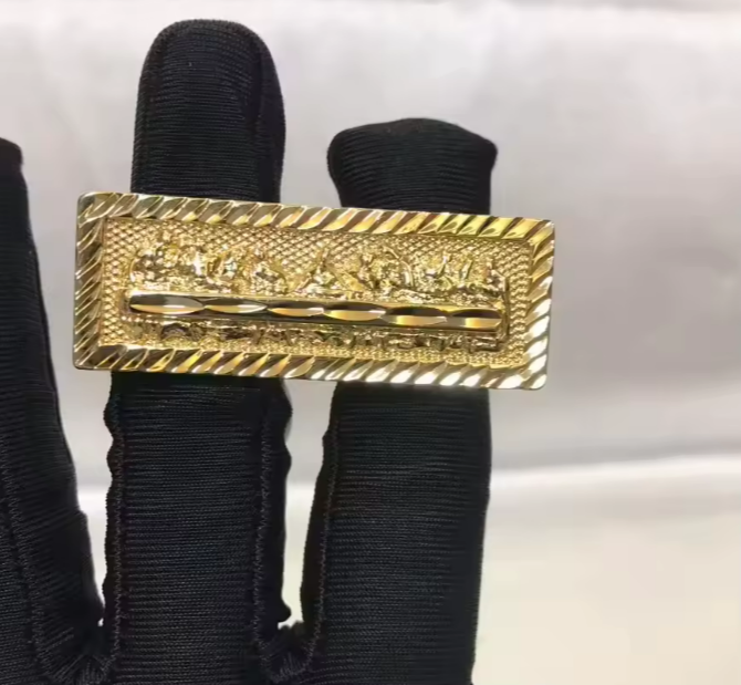 18K Gold Plated Double Finger Ring