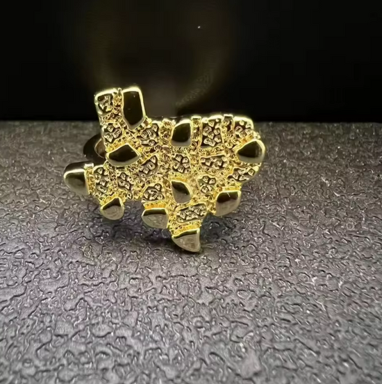 Texas Shaped Gold Ring